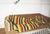 Vintage Folk Art Portuguese Wool Blanket Cobertor De Papa Striped Textile Rustic Bed Throw, 1950s For Sale - Image 4 of 11