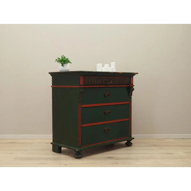 1950s Vintage Danish Pine Chest of Drawers, 1950s For Sale - Image 5 of 18