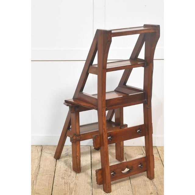 Metamorphic Library Chair in Walnut For Sale - Image 12 of 14