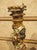 Gold Pair of 17th Century Italian Giltwood and Polychrome Grape Leaf Table Columns For Sale - Image 8 of 18