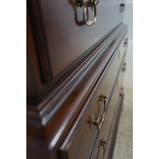 Link Taylor Heirloom Mahogany High Chest For Sale - Image 10 of 16