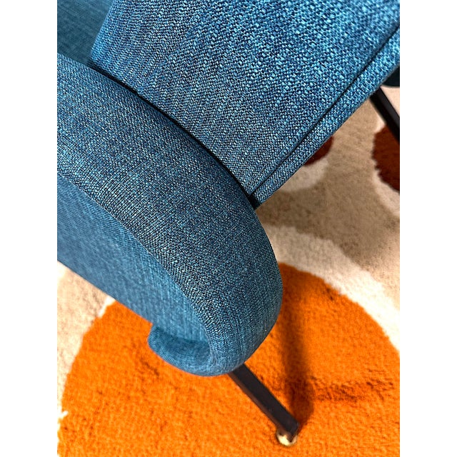 Lounge Chair by Marco Zanuso for Arflex, Italy, 1960s For Sale - Image 6 of 17