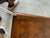 1970s Hollywood Regency Chinoiserie Burl Wood Two-Tier Nightstand / End Table For Sale - Image 12 of 12