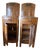 1900-1909 Pair Art Nouveau Nighstands/Cabinets For Sale