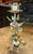 Vintage Italian Toleware Two Arm Candelabra For Sale In Charlotte - Image 6 of 12