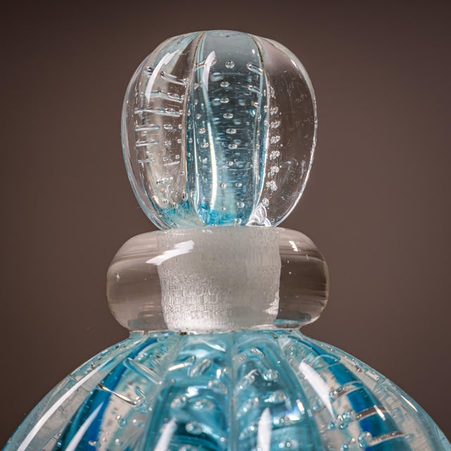 Mid-20th Century Hollywood Regency Style Murano Glass Bottles, Italy For Sale In New York - Image 6 of 11
