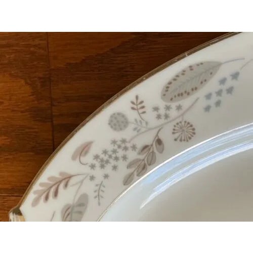Vintage 1960s Noritake Doranne Very Large Oval Serving Platter For Sale - Image 9 of 10
