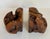 Contemporary Vintage Burlwood Live Edge Bookends For Sale - Image 3 of 11