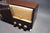 Silver Tone Circa 1950 Radio Offers a Deco Look For Sale - Image 4 of 7