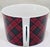 Ceramic Vintage 1990s Sasaki Tartan Cermaic Cups by Charles Roberts, Red & Green Plaid, Made in Japan, Set of 5 For Sale - Image 7 of 9