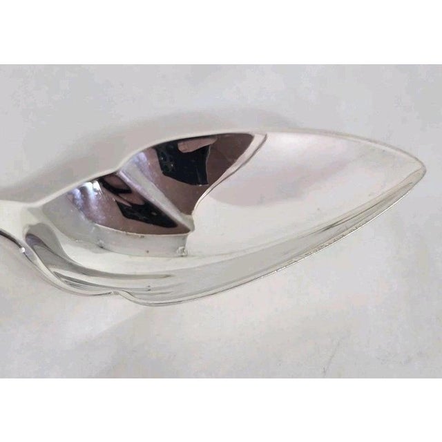 Art Deco Sterling Silver Dessert Fruit Spoons, Sheffield, 1938 For Sale - Image 15 of 18