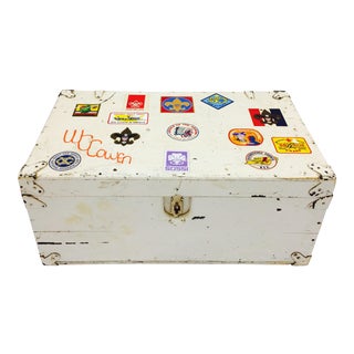 Vintage Boyscout Trunk For Sale