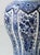 Delft Blue Ceramic Table Lamps with Persimmon Silk Shades from Boch Frères, 1960s, Set of 2 For Sale - Image 18 of 18