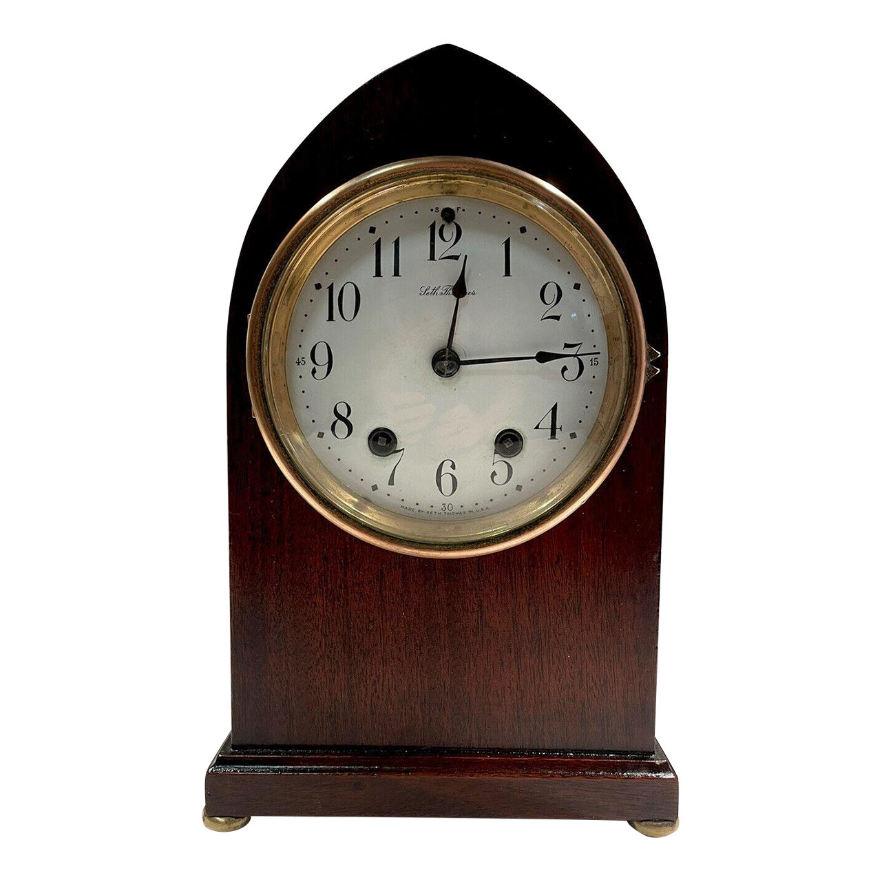 Seth Thomas Beehive Mantel Clock Chairish