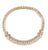 Gold 1990s Judith Leiber Collar Collier Necklace Choker Crystal Dimante Strass Vintage 24k Gold Plated For Sale - Image 8 of 10