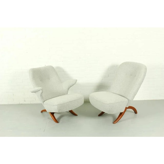 Set of Congo & Pinguin Lounge Chairs by Theo Ruth for Artifort, the Netherlands, 1957 For Sale - Image 10 of 10
