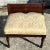 Wood Vintage Regency Inlay Bench For Sale - Image 7 of 9