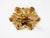 1960s Brutalist Florentine Gold-Plated Iron Ceiling Lamp, 1960s For Sale - Image 5 of 18