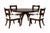 Klismos Set of 4 Dining Chairs For Sale - Image 4 of 4
