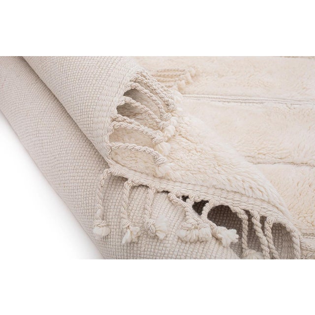 Large Hand-Knotted Wool Rug by Azele Studio For Sale - Image 10 of 11