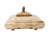 1970s Maitland Smith Style Bone Inlaid Box With Brass Finial For Sale - Image 9 of 13