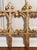 Set of 6 Cast Iron Interlocking Garden Edging Fences, White Paint Patina, 20th Century For Sale - Image 12 of 17