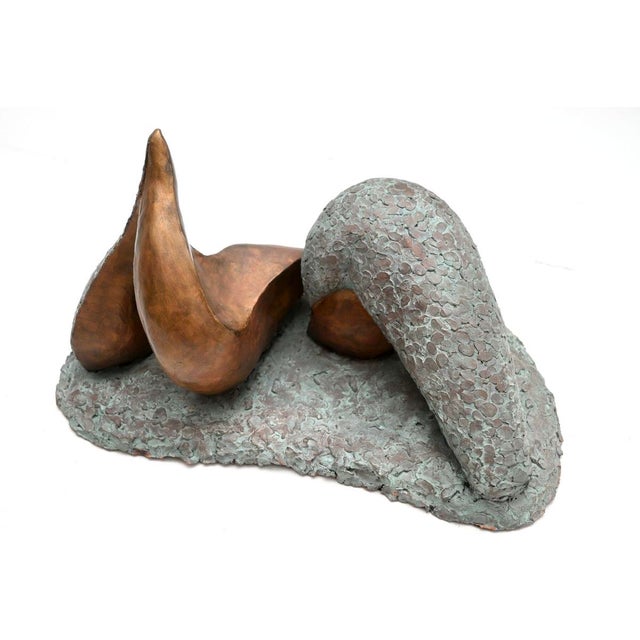 Vintage Abstract Female Form Sculpture by A. Altmann For Sale - Image 6 of 7