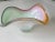 Light Green Mid 20th Century Murano Swirl Art Wave Bowl For Sale - Image 8 of 11