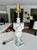 Single Italian Urn Neoclassic Alabaster Table Lamp For Sale - Image 4 of 15