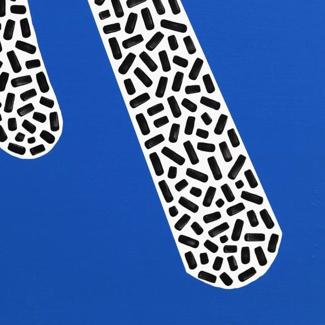 2020s "Gran Sombra" Contemporary Postmodern Plant Still Life Acrylic Painting by Will Beger For Sale - Image 5 of 9