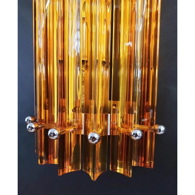 Vintage Italian Wall Sconce, 1990s, Set of 3 For Sale - Image 3 of 10