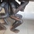 Wood African Table in Carved Wood with Tribal Sculpture For Sale - Image 7 of 16