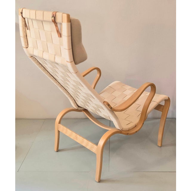 Cream Miranda Armchair by Bruno Mathsson, 1940s For Sale - Image 8 of 17