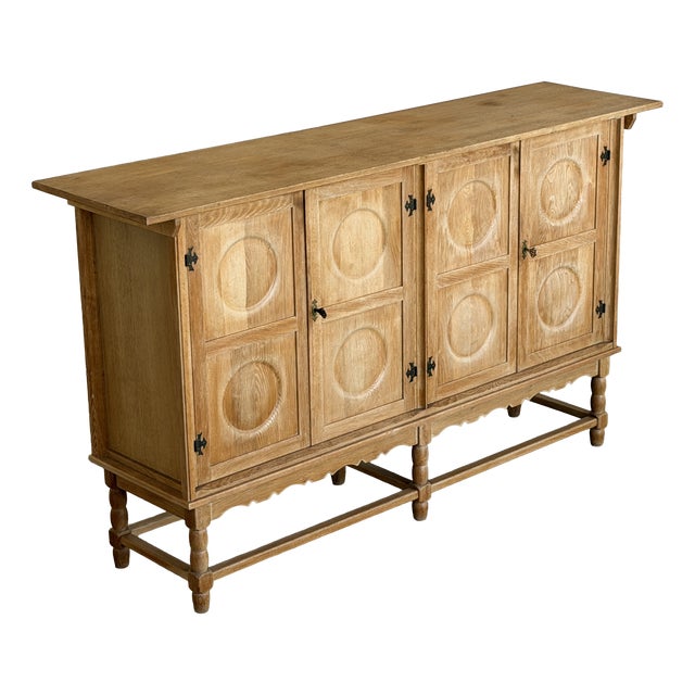 Scandinavian Modern Oak Sideboard from Otterup Furniture Factory, 1965 For Sale