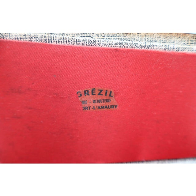 Vintage Art Deco Style Mirrored Glass Jewelry Box, 1950s For Sale - Image 3 of 4