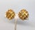 1960s Vintage 1960s Signed Crown Trifari Faux-Citrine & Topaz Clip Earrings-2 Pieces For Sale - Image 5 of 7