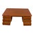 Vintage Mid Century Modern Danish Teak Executive Desk With Rear Bookshelf. For Sale - Image 12 of 13