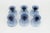 Libbey Glass Co. Mid-Century Modern Blue Champage Coupe Glasses - Set of 6 For Sale - Image 4 of 8