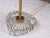 Metal Swedish Modern EAE Table Lamps, Brass, Glass and Pierre Frey Silk, 1950s, Set of 2 For Sale - Image 7 of 11