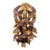 Late 19th Century Large Carved Faux Horn Bodhisattva on Dragon Sculpture For Sale