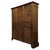 Wood Antique Early 20th Century English Edwardian Oak Open Bookcase For Sale - Image 7 of 11