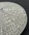 Glass Vintage French Patterned Glass Flush Mount For Sale - Image 7 of 16