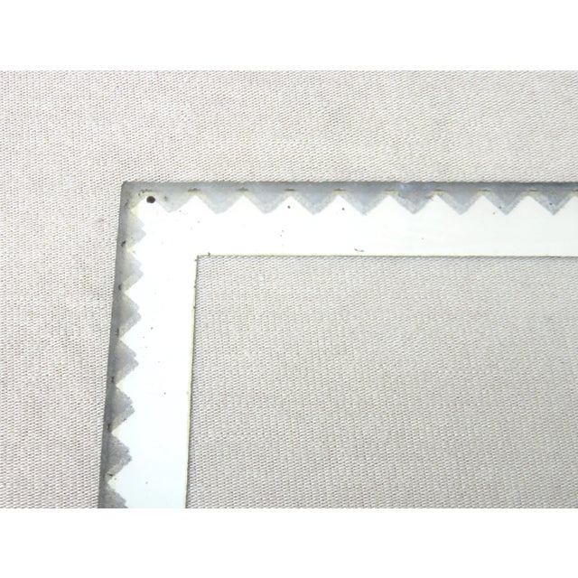 Art Deco Black Glass & Chrome French Picture Frame For Sale - Image 18 of 18