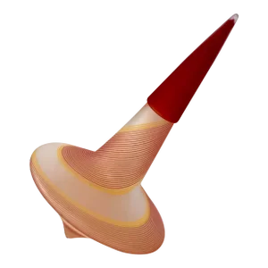 Decanter by Pamina Miye Traylor, Spinning Top Art Glass