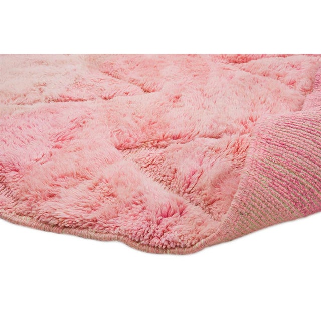 Textile Oversize Hand-Knotted Moroccan Wool Rug | 15'1" X 10'3" | One of a Kind For Sale - Image 7 of 10