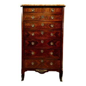 Louis XVI Style Marquetry Semanier