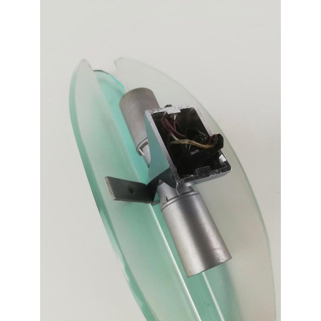 Wall Sconces in Turquoise Glass attributed to Veca, Italy, 1970s, Set of 2 For Sale - Image 15 of 18