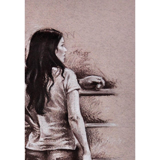 Paper Elin Sian Blake, Stable Friends, 21st Century, Pastel For Sale - Image 7 of 18