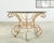 20th Century Italian Regency Wrought Iron Garden Dining Table For Sale - Image 14 of 18