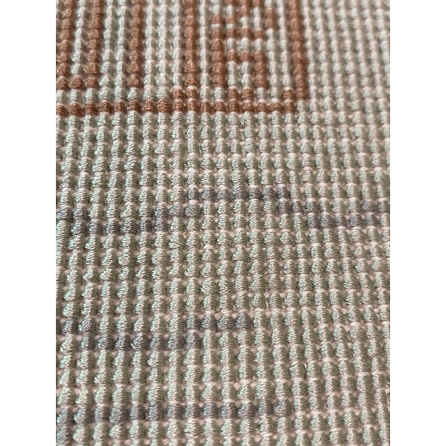 1970s Silk Hand-Knotted Textile Art For Sale - Image 4 of 9